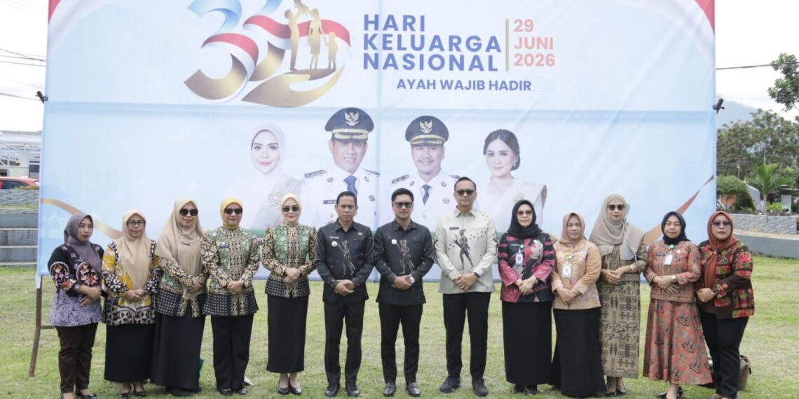 Pimpin Harganas ke-33, Wali Kota Weny Gaib Canangkan Gerakan Orang Tua Asuh Cegah Stunting: “Keluarga Tangguh, Kotamobagu Maju