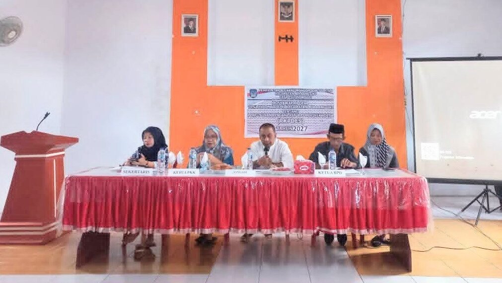 Warga Antusias Ikut Musyawara Desa Penyusunan RKPDes dan Musrembang Tahun Anggaran 2026
