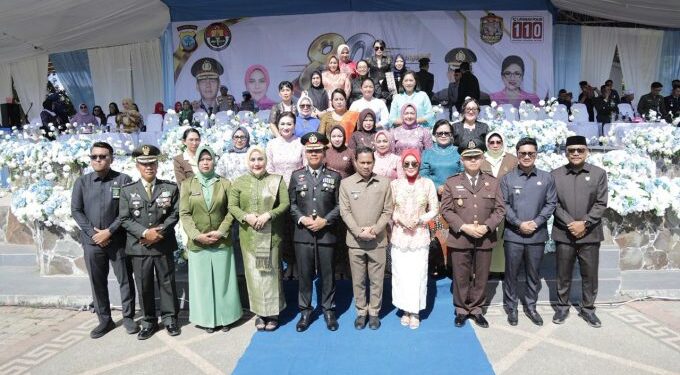 Sinergi Kokoh, Wali Kota Weny Gaib dan Wawali Rendy Mangkat Hadiri Upacara Hari Bhayangkara ke-80 di Kotamobagu