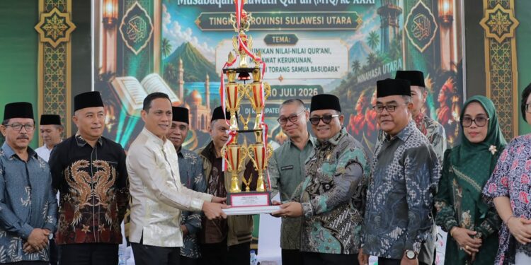 Kafilah Kotamobagu Juara Umum MTQ XXXI Sulut 2026, Pertegas Dominasi di Bawah Kepemimpinan Weny Gaib – Rendy Mangkat