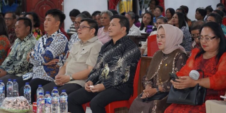 Wabup Dony Lumenta Hadiri HUT ke-89 GMIBM Sola Gratia Buntalo, Teguhkan Kerukunan dan Sinergi Pembangunan