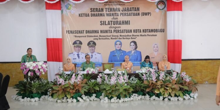 Wali Kota Weny Gaib Hadiri Sertijab Ketua DWP Kotamobagu, Dorong Sinergi DWP dan PKK Bangun Keluarga Berkualitas