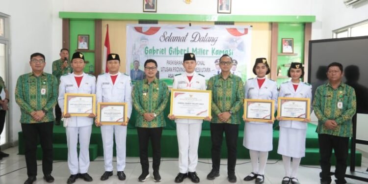 Bangga! Wawali Kotamobagu Sambut Kepulangan Paskibraka Nasional dan Sulut