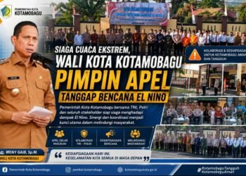 Pemkot dan Polres Kotamobagu Siagakan Pasukan Tanggap Bencana El Nino