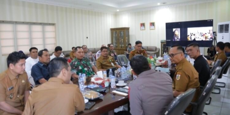 Matangkan Persiapan HUT ke-81 RI, Wali Kota Kotamobagu Pimpin Rakor Lintas Sektor Bersama Forkopimda