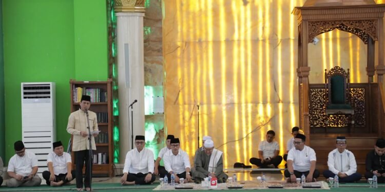 Pemkot Kotamobagu Gelar Doa Bersama di Masjid Agung Baitul Makmur Peringati HUT ke-81 RI