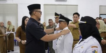 Segarkan Birokrasi, Pemkot Kotamobagu Lantik 20 Pejabat Struktural dan Fungsional