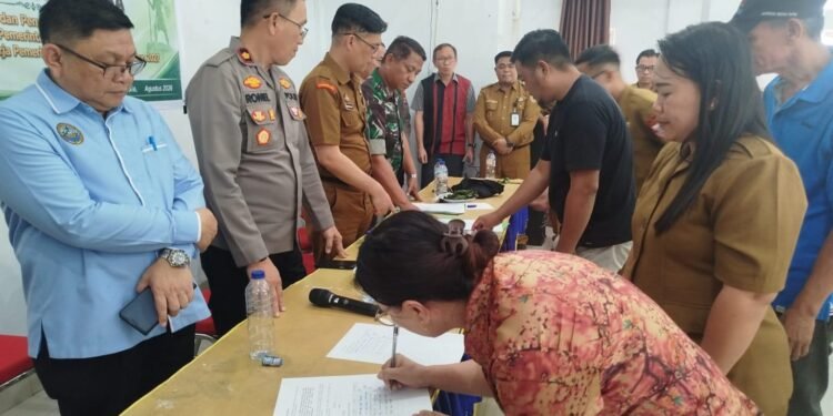 Pemerintah dan Aparat Mediasi Konflik Warga Poopo dan Upai, Sepakat Hentikan Pertikaian