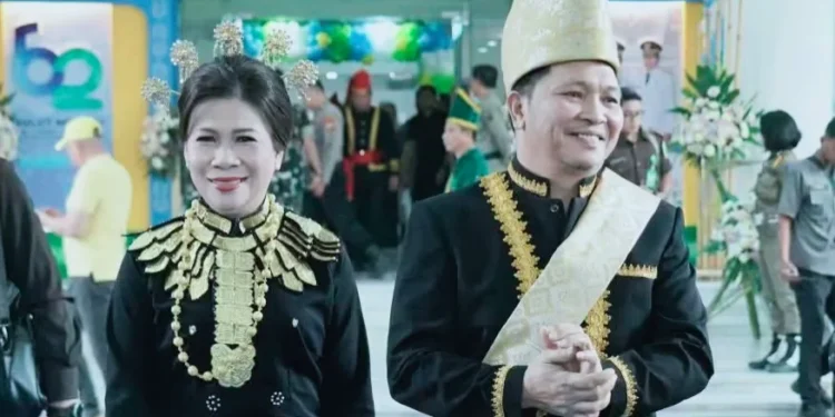 Wakil Bupati Bolmong Hadiri Upacara HUT ke-62 Provinsi Sulawesi Utara, Dukung Semangat “Melaju”